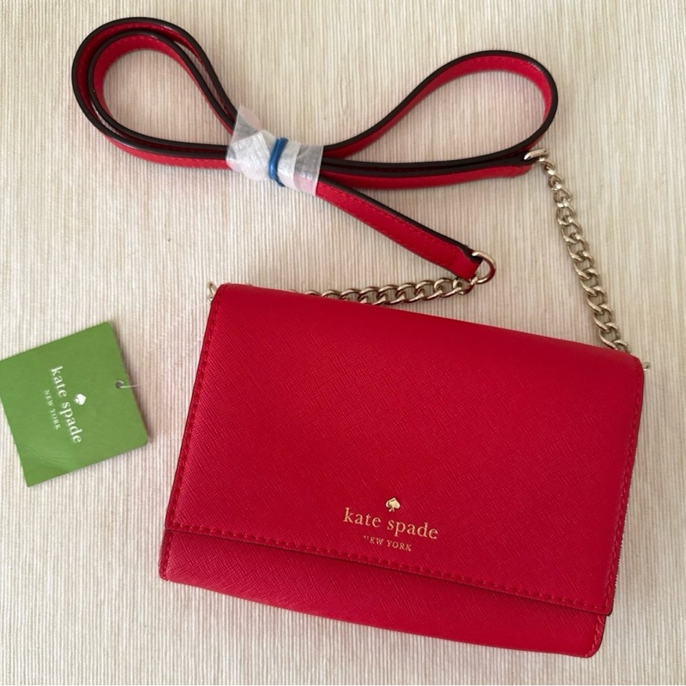 Kate Spade Vibrant Red Crossbody Bag